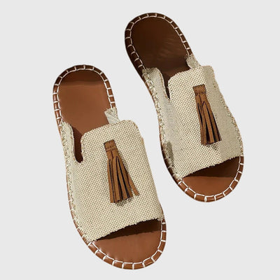 Lorraine Bequeme Flache Sandalen