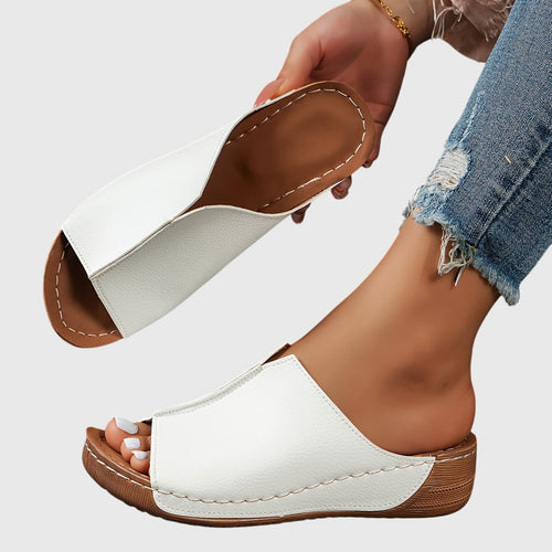 Alicia Bequeme Flache Sandalen