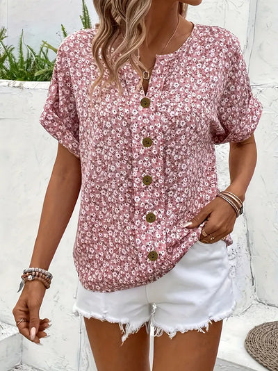 Verna Blumen-Print Bluse