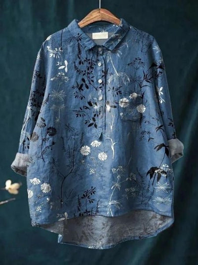 Monette Blumen-Bluse