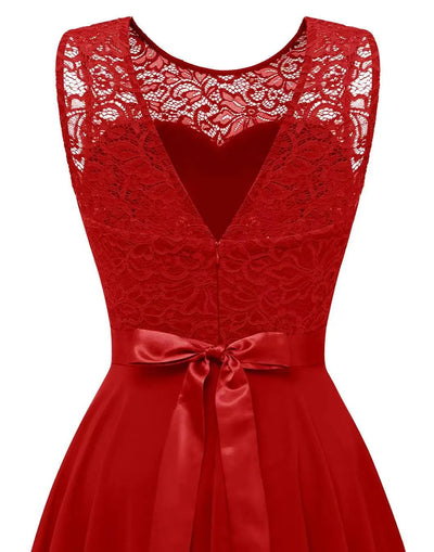 Marie | Damen High-Low Kleid für Hochzeitsgäste
