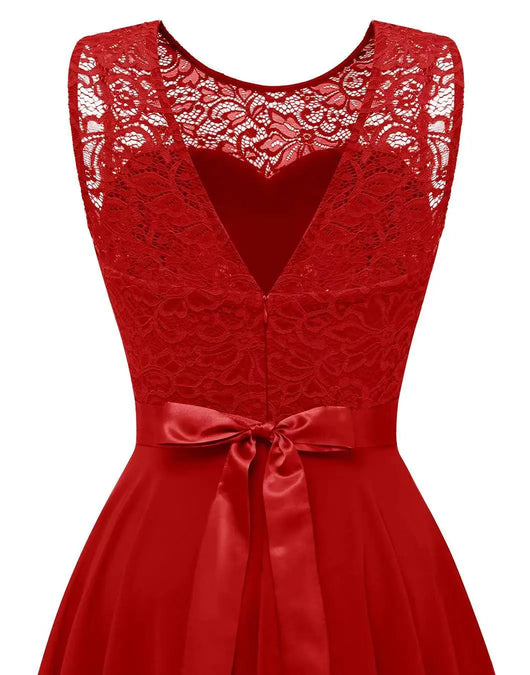 Marie | Damen High-Low Kleid für Hochzeitsgäste