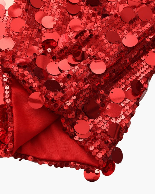 Pailletten Party-Minikleid