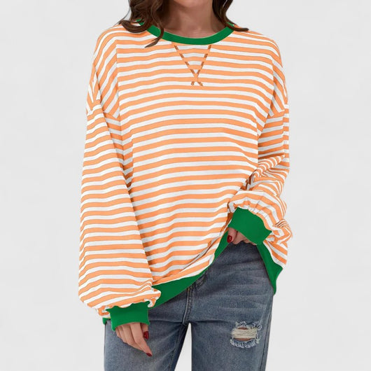 Kayli Lässiger Strickpullover