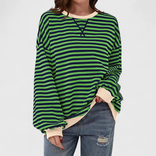Kayli Lässiger Strickpullover