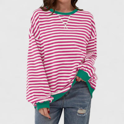 Kayli Lässiger Strickpullover