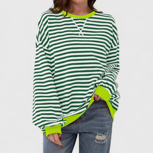 Kayli Lässiger Strickpullover