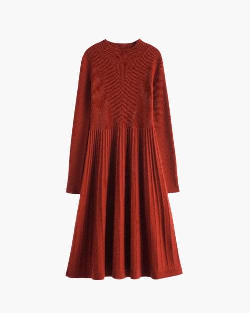 Reines Kaschmir Ausstellkleid