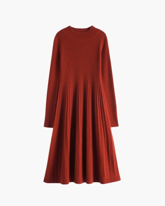 Reines Kaschmir Ausstellkleid