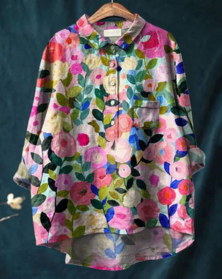 Monette Blumen-Bluse