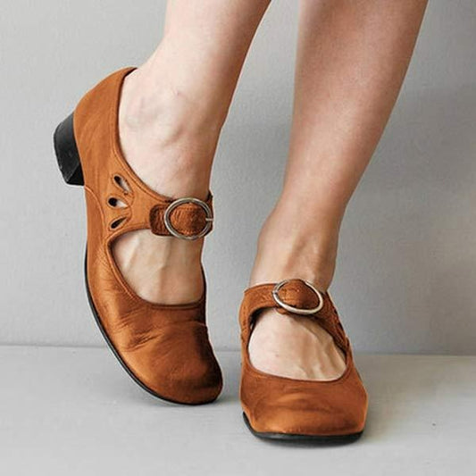 Jana | Damen Frühlings Schuhe Mit Schnallenriemen