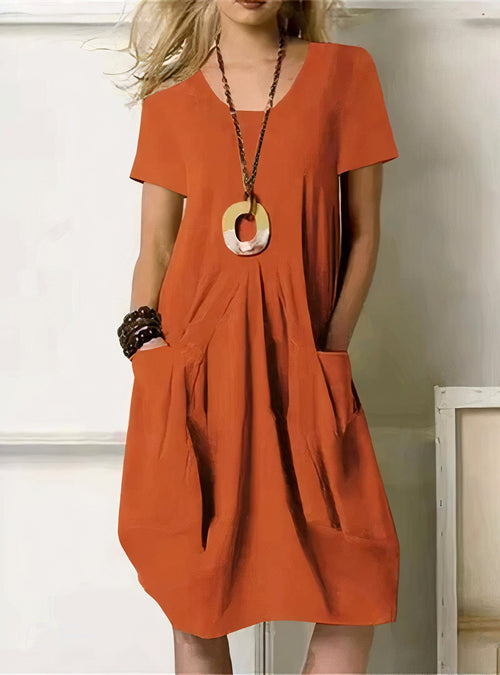 Evelyn | Kleid in lockerer Passform