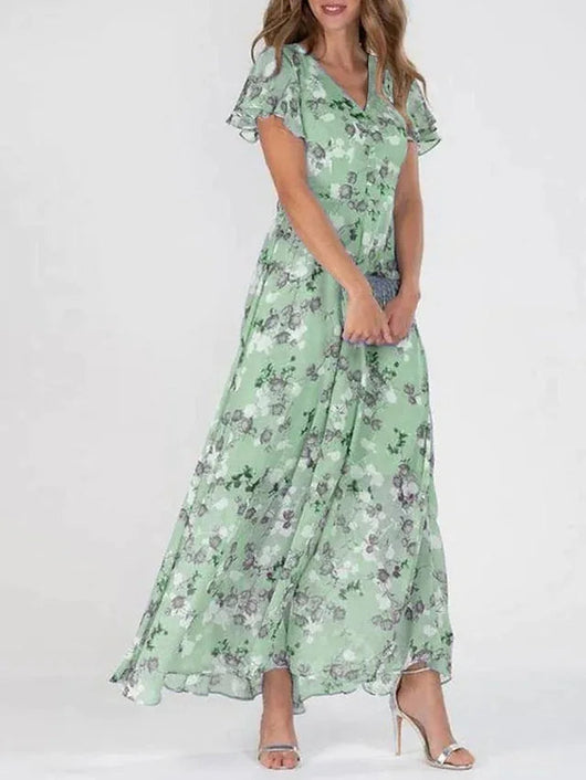 Renate | Damen Sommerkleid im Glamourösen Stil