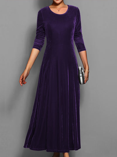 Julia | Damen Slim-Fit-Kleid in voller Länge für besondere Anlässe