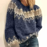 Annika | Gemütlicher Winter-Weihnachtspullover mit lockerem Schnitt
