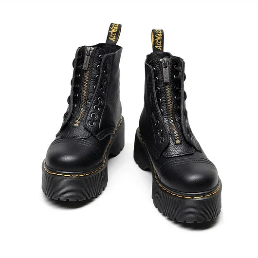 Franziska | Damen Modische Stiefeletten mit dicker Sohle