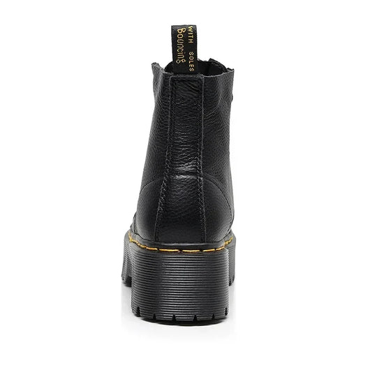 Franziska | Damen Modische Stiefeletten mit dicker Sohle