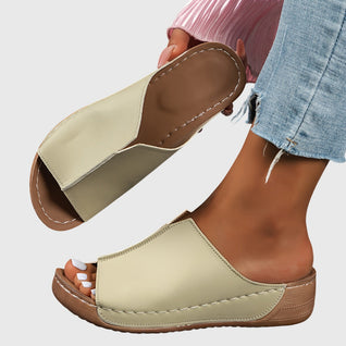 Alicia Bequeme Flache Sandalen