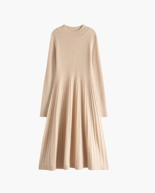 Reines Kaschmir Ausstellkleid