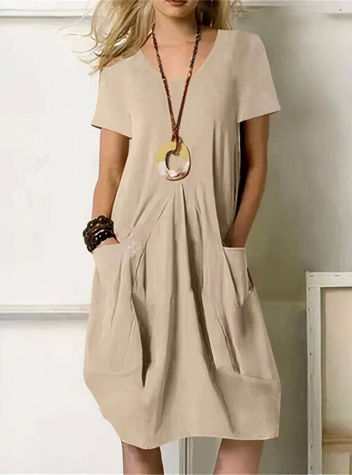 Evelyn | Kleid in lockerer Passform