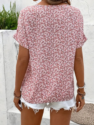 Verna Blumen-Print Bluse