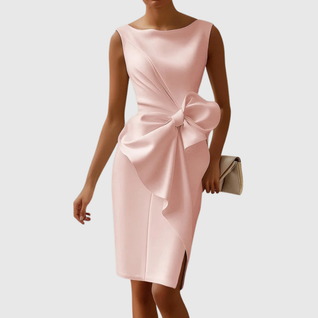 Ainsley | Ärmelloses Midikleid