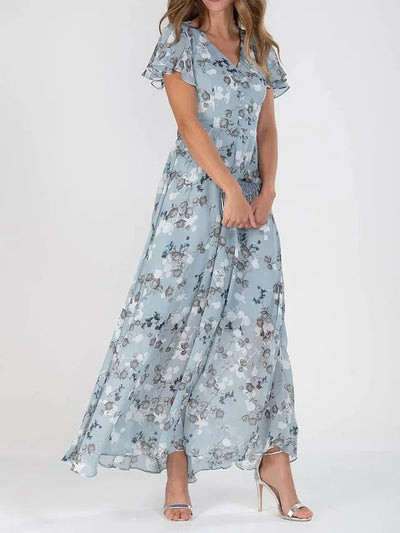Renate | Damen Sommerkleid im Glamourösen Stil