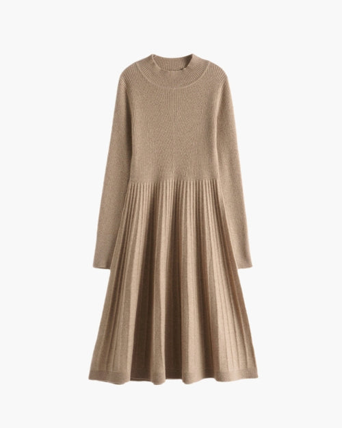 Reines Kaschmir Ausstellkleid