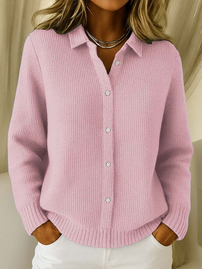 Lisa Klassischer Strickcardigan
