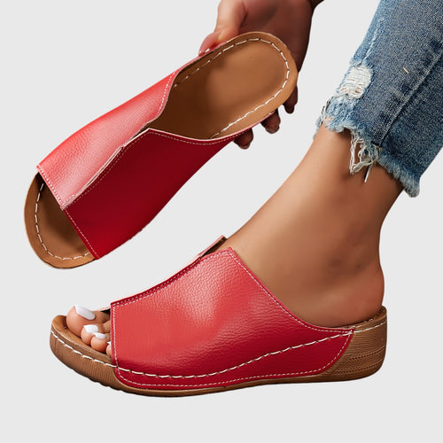 Alicia Bequeme Flache Sandalen