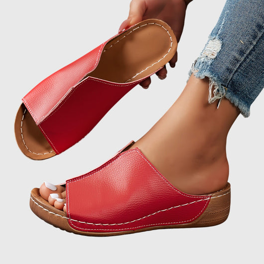 Alicia Bequeme Flache Sandalen