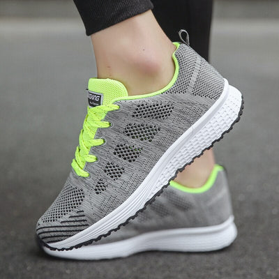 Emma | Damen Schnür Casual Walking Sneaker