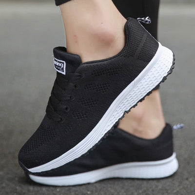 Emma | Damen Schnür Casual Walking Sneaker