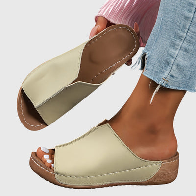 Alicia Bequeme Flache Sandalen