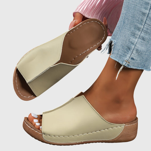 Alicia Bequeme Flache Sandalen