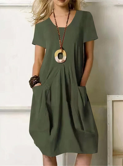 Evelyn | Kleid in lockerer Passform