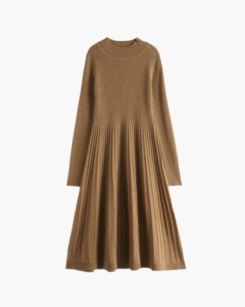 Reines Kaschmir Ausstellkleid