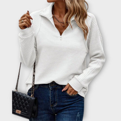 Chrystah Lässiger Strickpullover