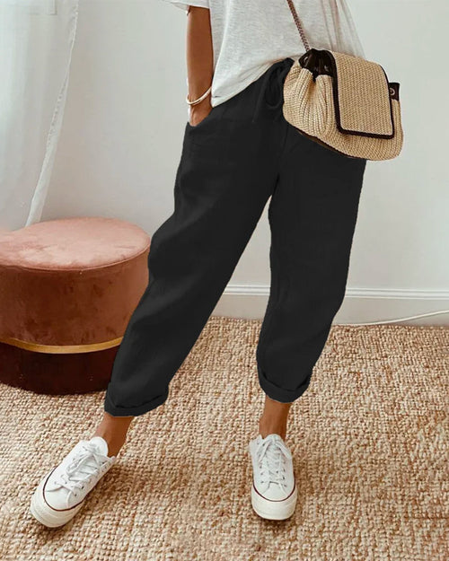 Remy Elegante Hose mit weichem Bund