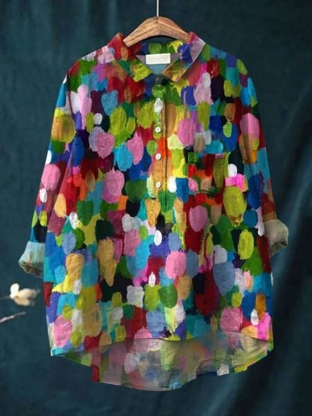 Monette Blumen-Bluse