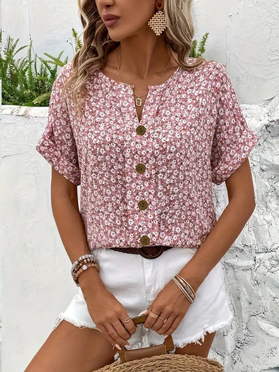 Verna Blumen-Print Bluse