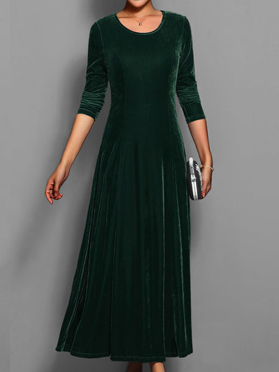 Julia | Damen Slim-Fit-Kleid in voller Länge für besondere Anlässe