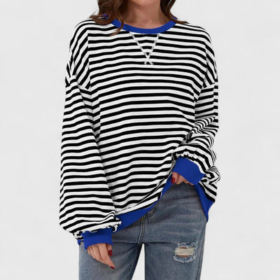 Kayli Lässiger Strickpullover