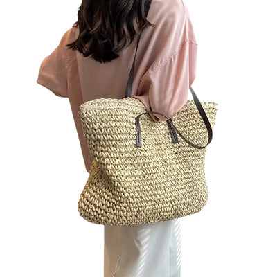 Laura | Damen geräumige Strandtasche