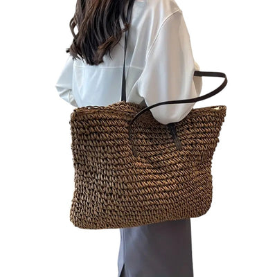 Laura | Damen geräumige Strandtasche