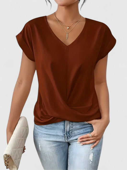 Mahrianne V-Ausschnitt Top