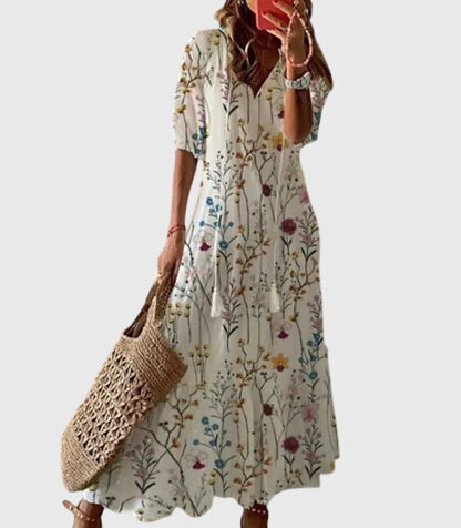 Amalia | Boho Vintage Sommerkleid