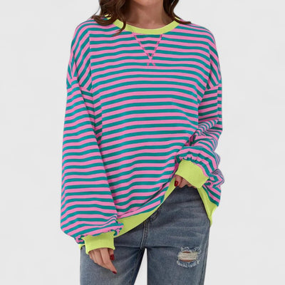 Kayli Lässiger Strickpullover