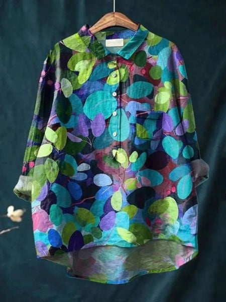 Monette Blumen-Bluse