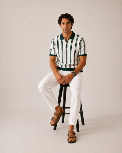 Modena Half-Zip Polo